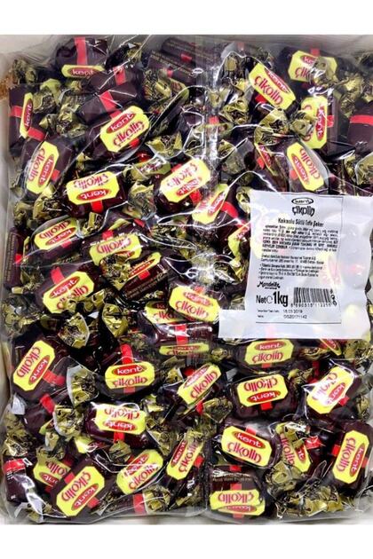Çikolin Çikolatalı Toffe Bayram Şekeri 1 Kg- Ikramlık Şeker