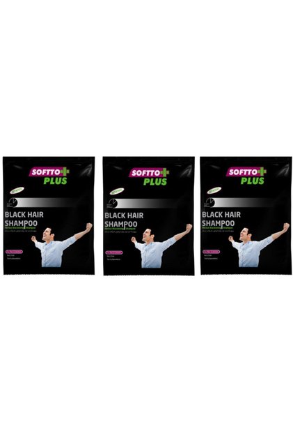 Hair Darkening Shampoo 25 ml x 3 Pieces