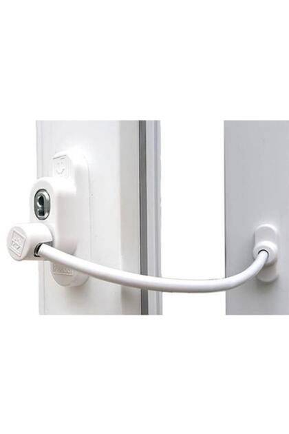 Penkid Pvc Door Window Safety and Child Safety Lock White Set of 6
