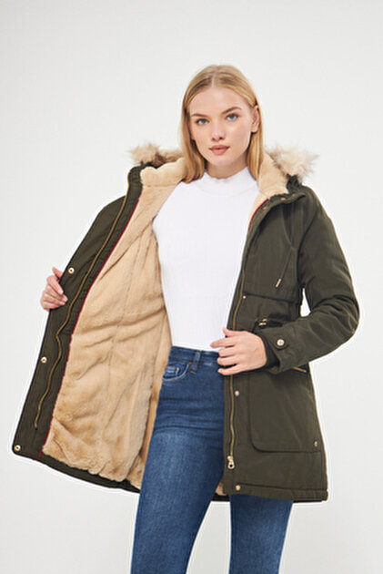 ONLY Açık Kahve Kadın Mont ONLNEWSTARLINE AW PARKA CC OTW - Fiyatı