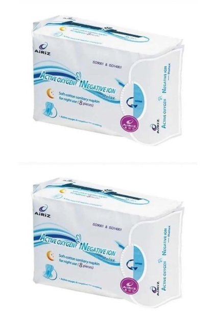 Tiens Women's Hygienic Night Pad 8 Pieces 2 Pieces