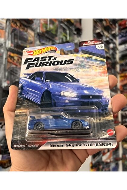 HOT WHEELS Nissan Skyline Gt-r Bnr 34 (Rlc Limited edi.) 1.64