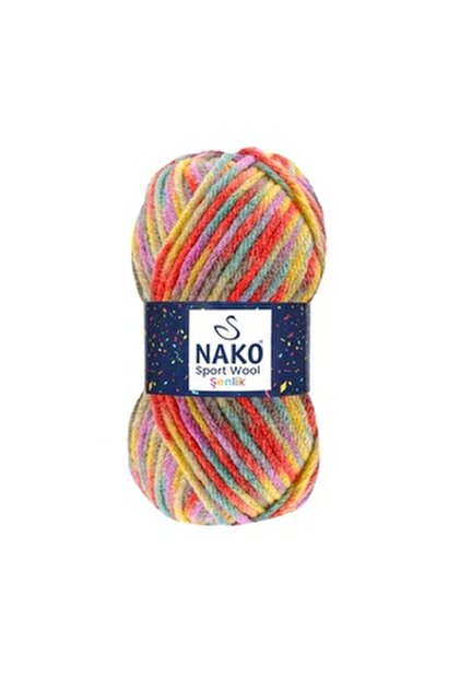 Nako Sportwool Şenlik 87733 Kalın Atkı Bere ipi 100 gr - Fiyatı