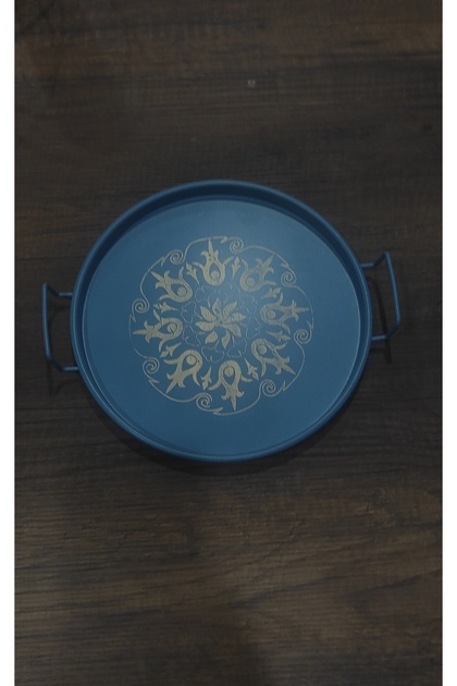 Presentation Serving Tray with Metal Handle