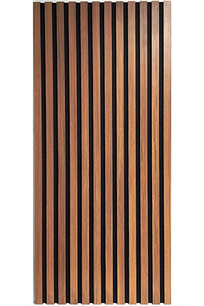 ZETA WOOD 120 Cm 12 Adet Kendinden Yapışkanlı Ahşap Çıta - Teak