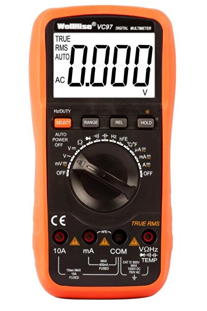 Wellhise VC97 Dijital Multimetre Avometre TRUE RMS - Fiyatı, Yorumları