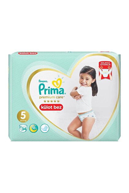 Prima Premium Care Külot Bebek Bezi 5 Beden 34 Adet - 3