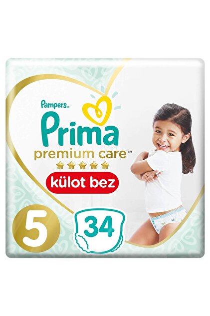 Prima Premium Care Külot Bebek Bezi 5 Beden 34 Adet - 1