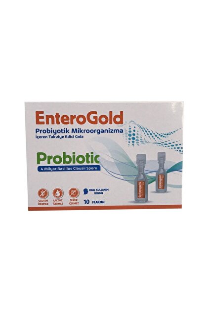 PROND PURE GOLD No.10 ボディパック 480g EnteroGold Yetişkin Probiotic 10 Flakon - Fiyatı, Yorumları