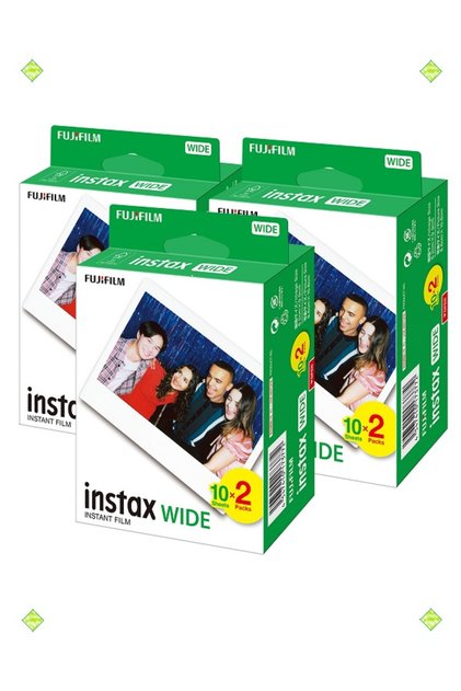 Instax Wide 20'li Film 3'lü Set 60 Poz