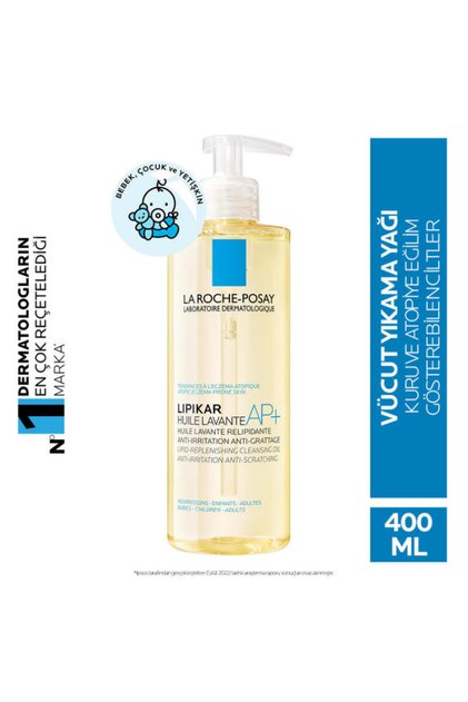 La Roche-Posay Lipikar AP Plus Anti-Irritant Body Cleansing Oil 400ml