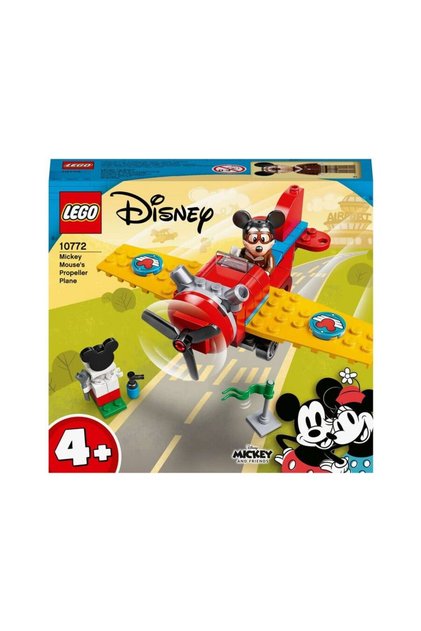 Disney Mickey and Friends Mickey Mouse's Propeller Plane 10772 - Construction Set Toy (59 Pieces)