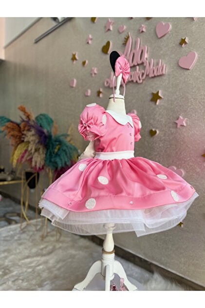 NA ADDESIGN Pink Minnie Mouse dress Minnie Mouse's birthday dress. minnie mouse costume- Trendyol NA ADDESIGN Pink Minnie Mouse dress Minnie Mouse's birthday dress. minnie mouse costume- Trendyol