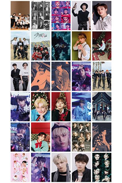 smartman Stray Kids 30'lu Duvar Posteri Seti Oda Dekoru Stray Kids