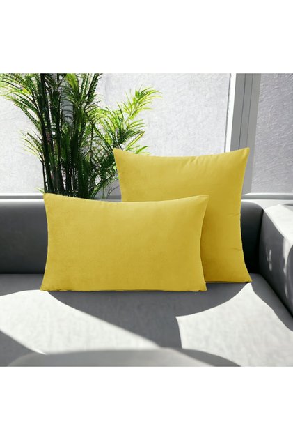Decorative Throw Pillow Cover with Upholstery Fabric