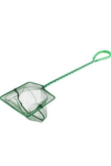 Akvaryum Kepçesi Balık Yakalama Tel Kepçe 10x8 Cm