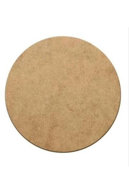 12 Pieces 32 cm Diameter Raw Mdf 3 mm Wooden Supla Mdf
