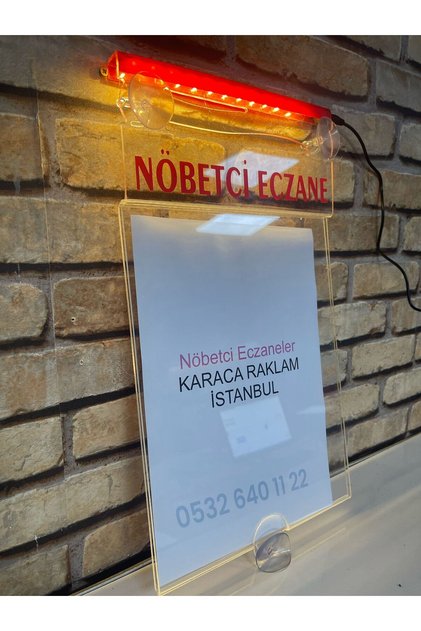 nöbetçi eczane panosu