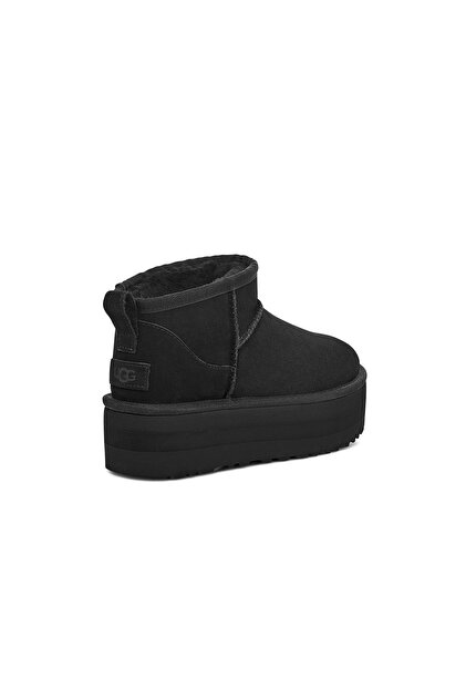 UGG W KARA ブラック 8 (USA) UGG W Classıc Ultra Mını Platform Black (sıyah) - Fiyatı, Yorumları