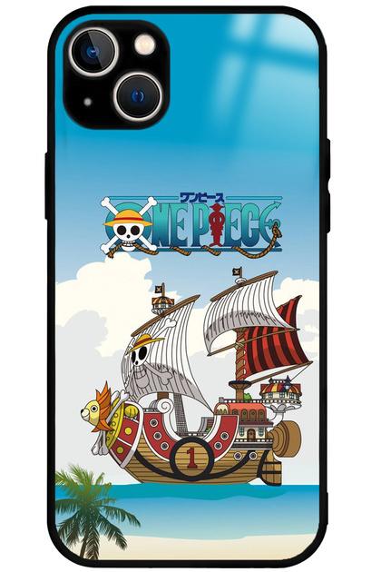 WANNA PROTECT iPhone 13 Premium Kamera Korumalı One Piece Luffy