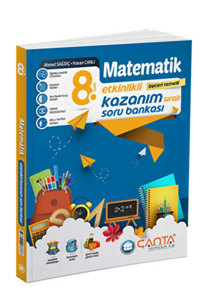 Çanta Yayınları Çanta yayınlar 8.Sınıf Kazanım Matematik Soru