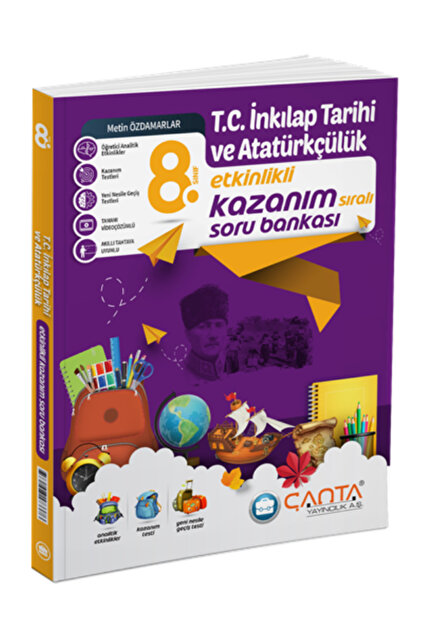 Çanta Yayınları 8.SINIF İNKİLAP TARİHİ VE ATATÜRKÇÜLÜK ETKİNLİKLİ