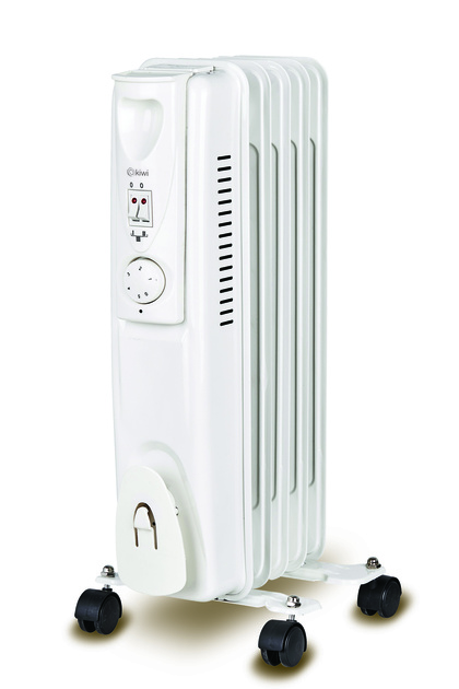 KHT-8405 5 Dilim Yağlı Radyatör Beyaz