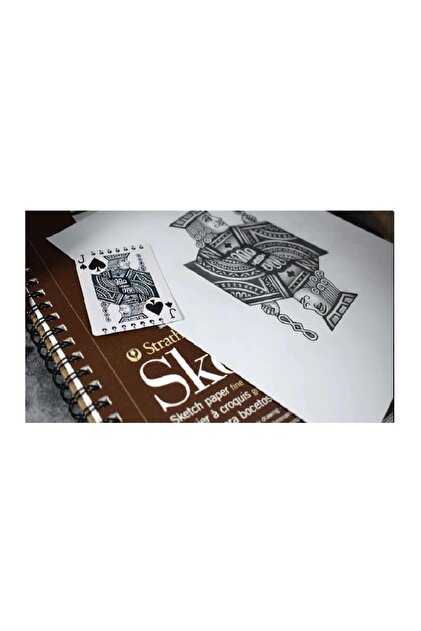 OyuncaklarÜlkesi Bicycle Sketch (Artist Series) Glided Oyun Kağıdı