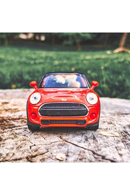 Mini Cooper Kırmızı Koleksiyon Metal Araba 12cm Lüks Araba