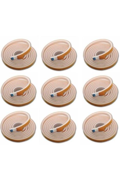 Adhesive Window Tape Thermal Insulation Sponge 5 Meters 9 Pieces
