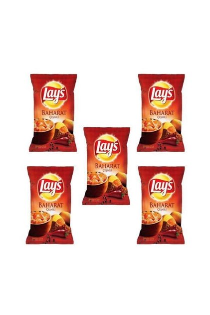 Baharat Çeşnili Cips 98 gr X 5 Ad