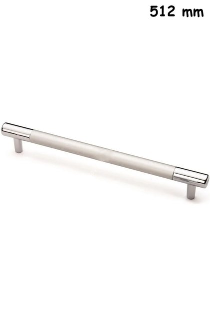 512 mm Hitit Pipe Length Handle Furniture Cabinet Door Drawer Handle Matte Chrome