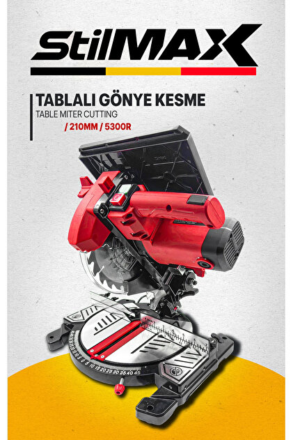 stilmax Germany Alttan Üstten Kesim Tablalı Gönye Kesme Bakır