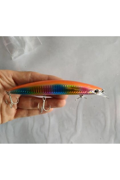 MAKET BALIK, RAPALA, LÜFER , LEVREK, TURNA HER TÜRLÜ AVCI BALIKLAR İÇİN, SUNİ YEM