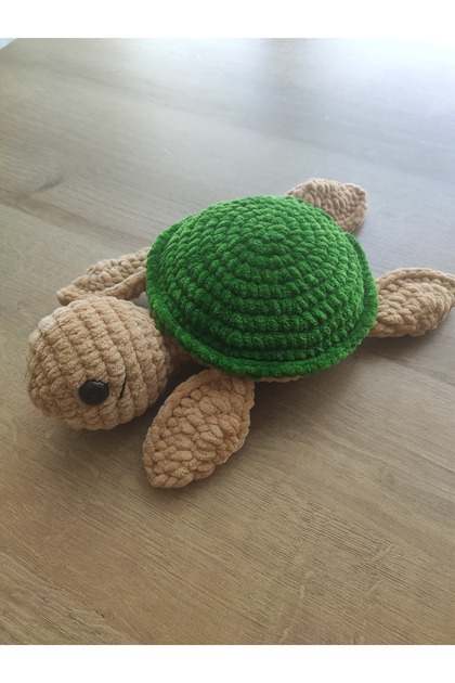 Amigurumi örgü caretta kaplumbağa