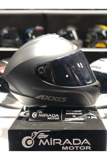 Draken Mat Siyah Full Face Kask