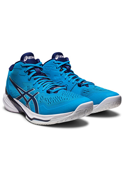 アシックス 1051A065 403 25.0 SKY ELITE FF MT2 Asics Sky Elite Ff Mt 2 Erkek Mavi Voleybol Ayakkabısı 1051a065