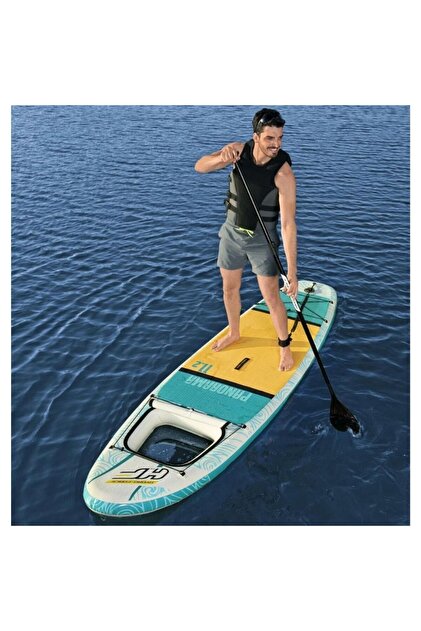 HydroForce社 SUP Board 並行輸入 OUTLET① Bestway Paddle Board Hydro-Force Kürek+Pompa+Çanta - 340 x 89 Cm