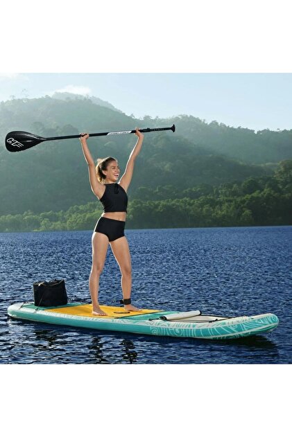 HydroForce社 SUP Board 並行輸入 OUTLET① Bestway Paddle Board Hydro-Force Kürek+Pompa+Çanta - 340 x 89 Cm
