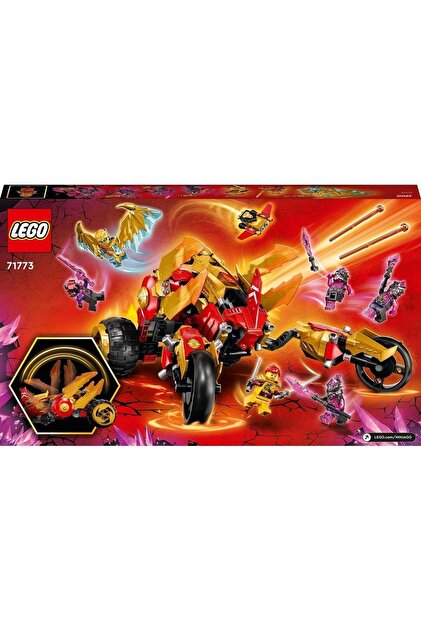 LEGO ® NINJAGO® Kai'nin Altın Ejderha Akıncısı 71773 - 8 Yaş ve