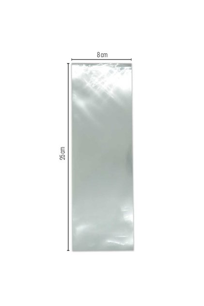 8*25 Opp (GLOSS-TRANSPARENT) Gelatin 1000 Pieces