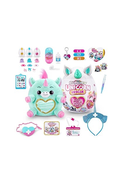 UNICORN セット販売 Rainbocorns Rainbocorn Unicorn Dev Sürpriz Pembe Boynuz S4-9262