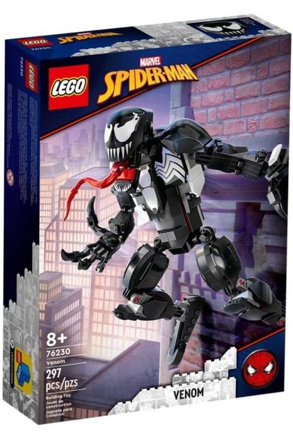 ® Marvel Venom Figürü 76230 – 8 Yaş ve Üzeri için Gerçekçi bir Model Yapım Seti (297 Parça)