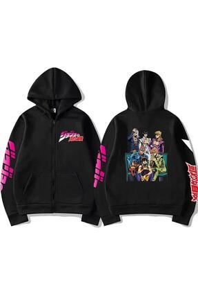 GALASHOP Jojo's Bizarre Adventure Anime Sweatshirt - Fiyatı, Yorumları