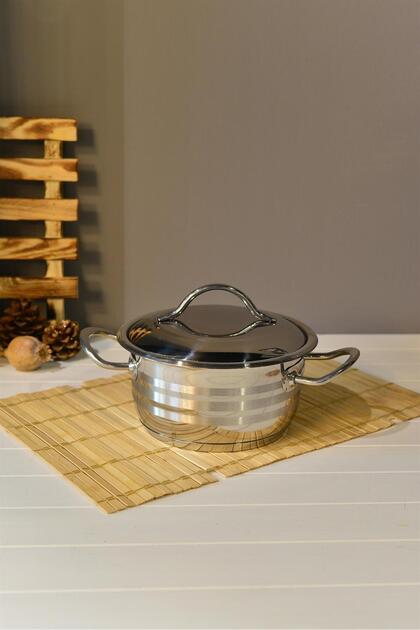 OMS Deep Steel Pot - 16 cm
