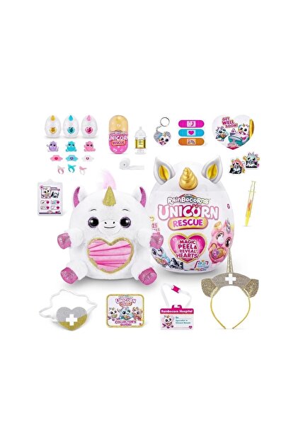 Rainbocorns Rainbocorn Unicorn Dev Sürpriz Pembe Boynuz S4-9262