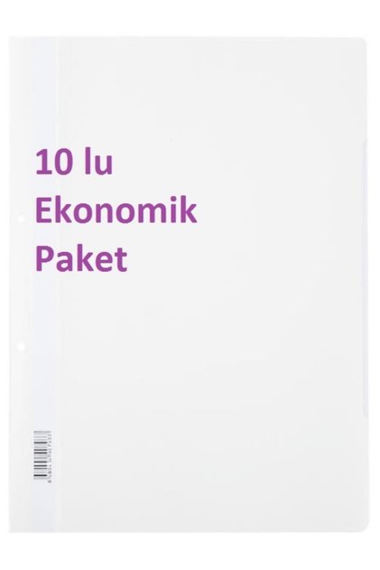 Beli registrator sa prstenom, pakovanje od 10 komada