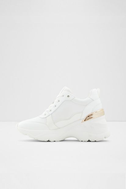 Aldo Kadın Beyaz Bağcıklı Sneaker - 4