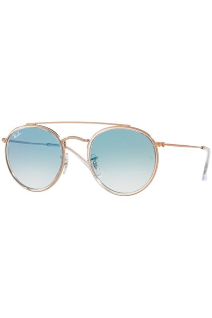 Ray-Ban Rb3647n 90683f Round Double Brıdge Unisex Güneş Gözlüğü