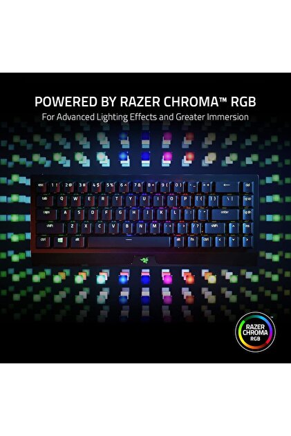 RAZER Blackwidow V3 Mini Green Switch HyperSpeed RGB Kablosuz